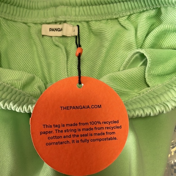 NWT Pangaia organic cotton cropped track pants - Picture 5 of 6